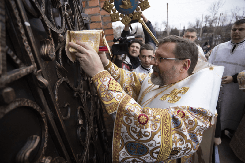 Блаженніший Святослав освятив храм у Кривому Розі та завершив душпастирський візит до Донецького екзархату